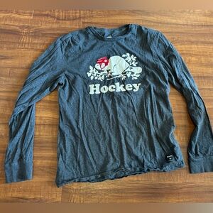 NWOT ROOTS Canada women’s size M long sleeve hockey tee